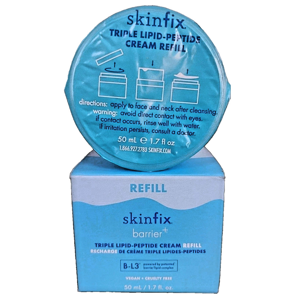 Skinfix Barrier REFILL Triple Lipid-Peptide Cream 50ml / 1.7oz New In Box/SEALED - Picture 5 of 5